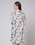 Nevada Short Sleeve Midi Dress Playfull
