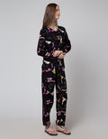 Nevada Long Sleeve Pyjama Pants Rainbow Ink