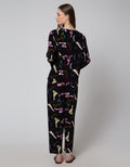 Nevada Long Sleeve Pyjama Pants Rainbow Ink
