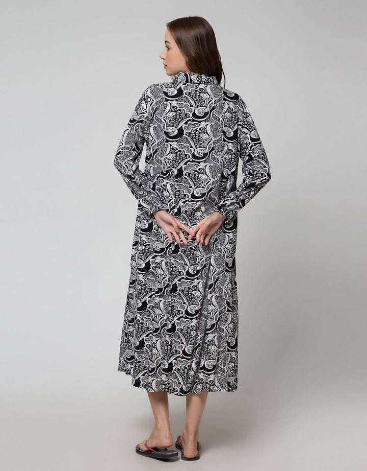 St. Yves Long Sleeve Maxi Dresse Europian