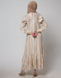 Annisa Gamis With Double Ruffle On Shoulder