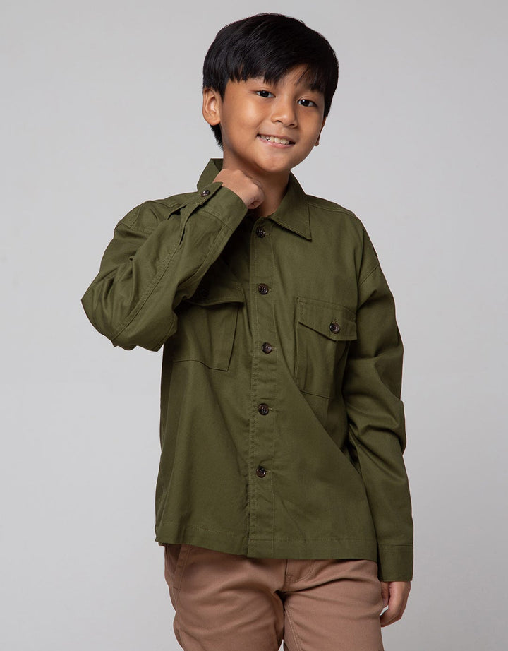 Nevada Jaket Woven Kenzo Twill Oversized