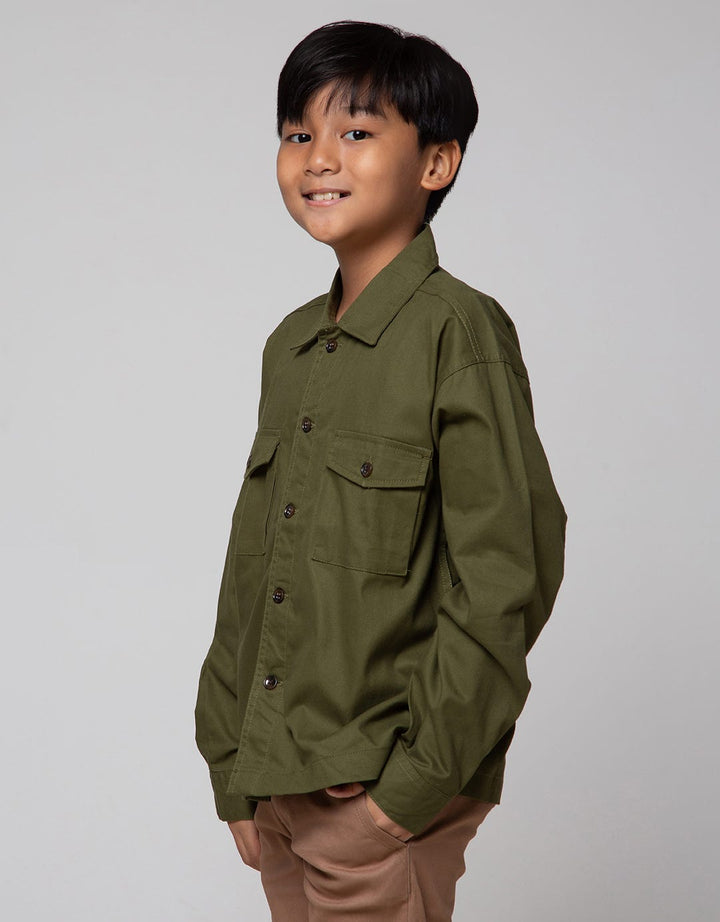 Nevada Jaket Woven Kenzo Twill Oversized
