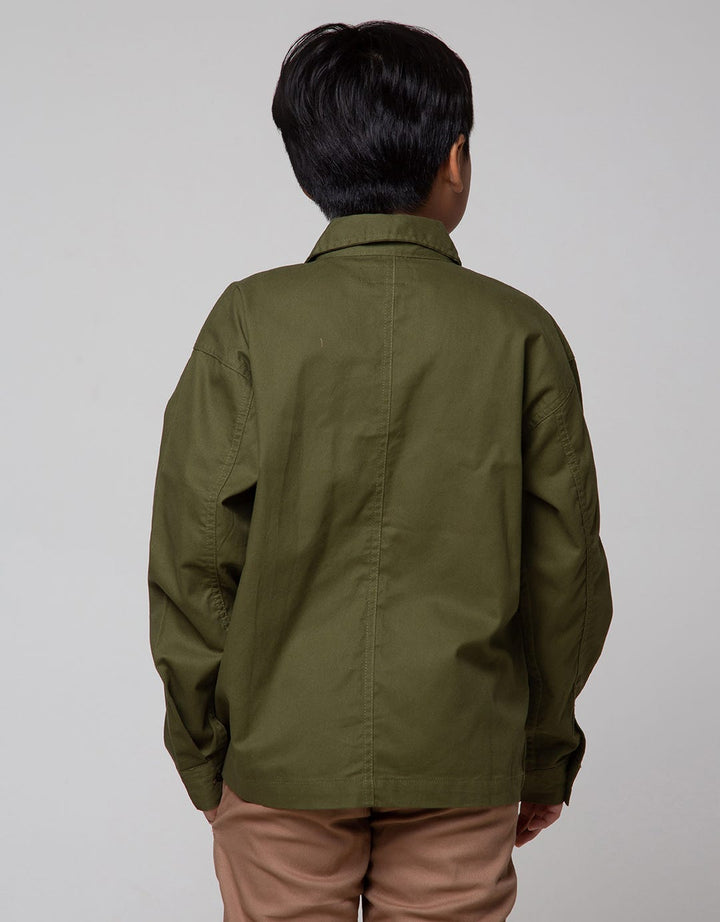 Nevada Jaket Woven Kenzo Twill Oversized