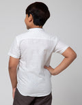 Nevada Short Sleeve Shirt Slub Koko Casual Bahu Fullprint