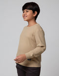Nevada Sweater Non Hoodie Textured Rib Waffle Solid