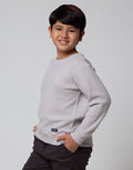 Nevada Sweater Non Hoodie Rib Waffle Solid