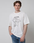 American Jeans Short Sleeve T-Shirt Oversized Future Puff Print