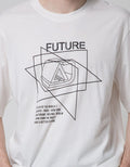 American Jeans Short Sleeve T-Shirt Oversized Future Puff Print