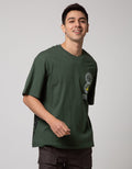 American Jeans Short Sleeve T-Shirt Oversized Back Print