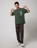 American Jeans Short Sleeve T-Shirt Oversized Back Print
