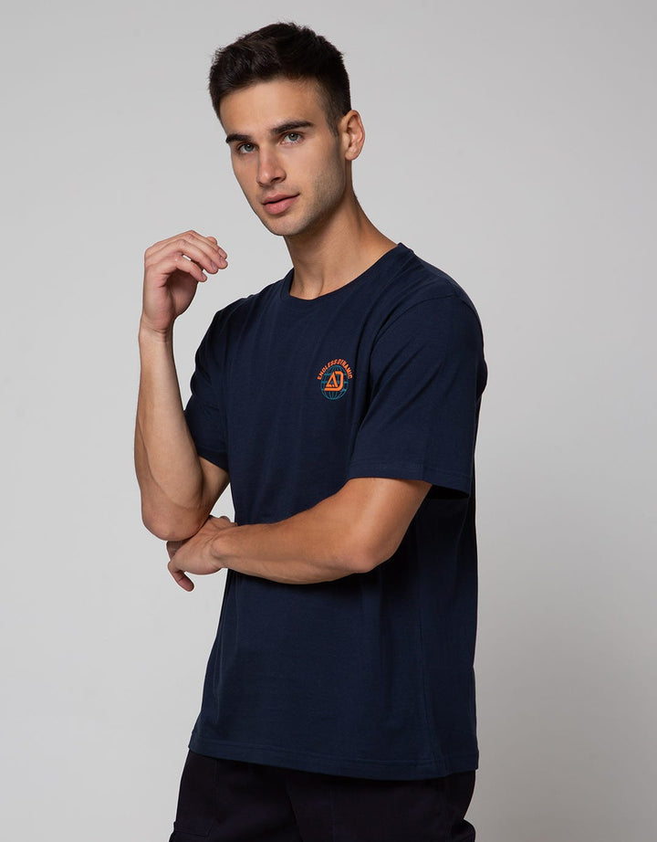 American Jeans Short Sleeve T-Shirt Endless Dynamic Back Print