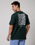 American Jeans Caution Back Kaos Pria