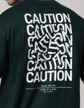 American Jeans Caution Back Kaos Pria