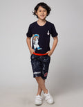 Little M Baseball Bear Kaos Anak Laki-Laki