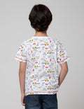 Little M Car Print Kaos Anak Laki-laki