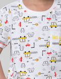 Little M Car Print Kaos Anak Laki-laki