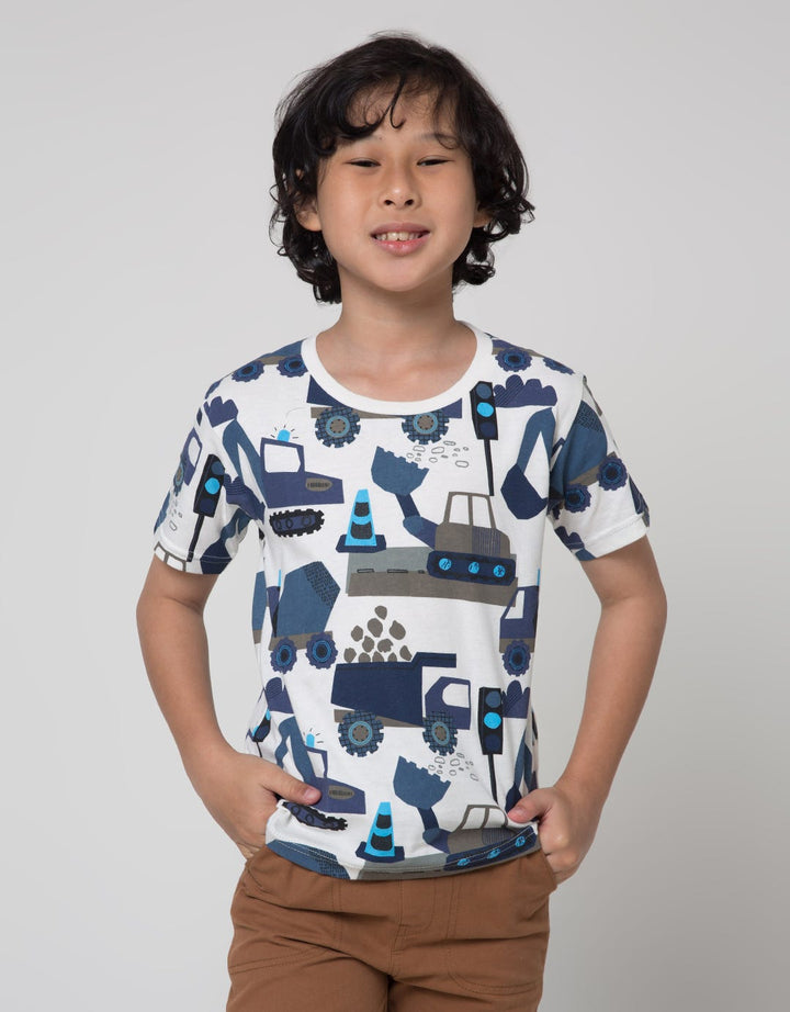 Little M Short Sleeve T-Shirt Truck