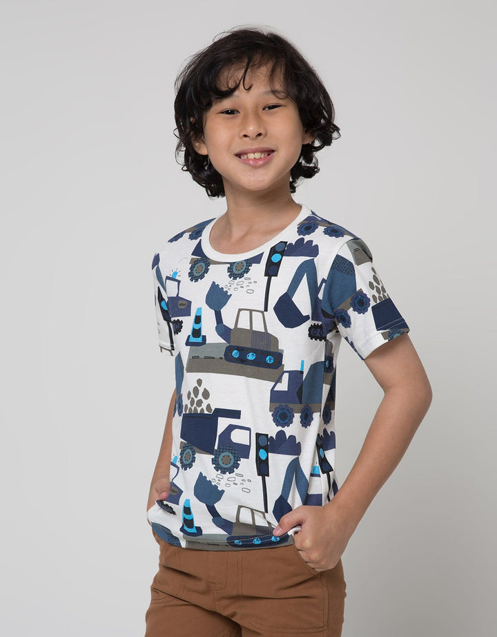 Little M Short Sleeve T-Shirt Truck