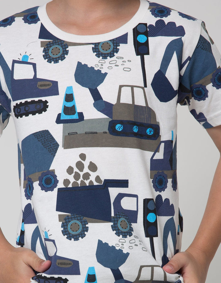 Little M Short Sleeve T-Shirt Truck