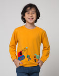 Little M Truck Apli Sweater Anak Laki-laki