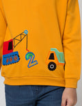 Little M Truck Apli Sweater Anak Laki-laki