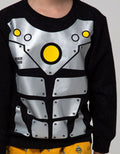 Little M Sweatshirt Robot Galaxy