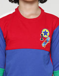 Little M Sweatshirt Cut N Sewn Bordir
