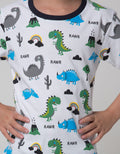 Little M Short Sleeve T-Shirt Print Dino