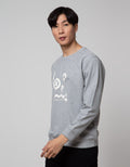 American Jeans Sweatshirt Print Oops