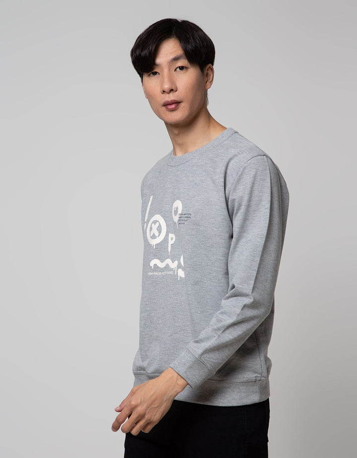 American Jeans Sweatshirt Print Oops