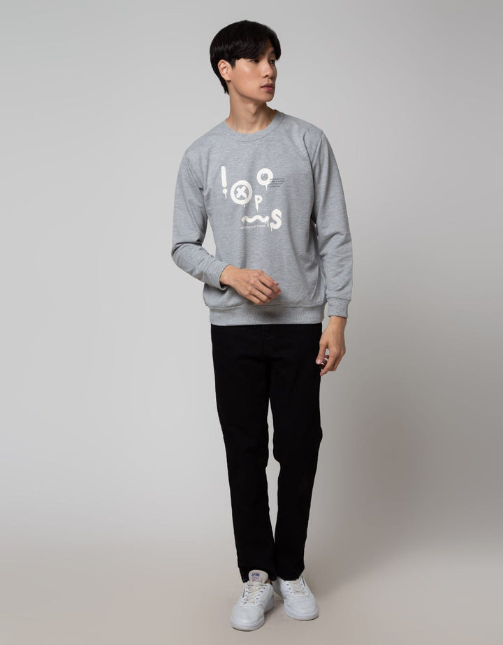 American Jeans Sweatshirt Print Oops