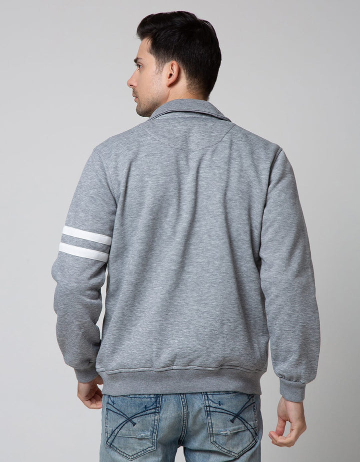 American Jeans Jacket Bomber Double Strap One Side Sleeve