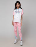 Nevada Sport Jogger Pants Knit Cut N Sewn Contrast Pocket