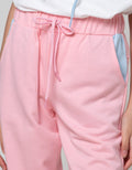 Nevada Sport Jogger Pants Knit Cut N Sewn Contrast Pocket