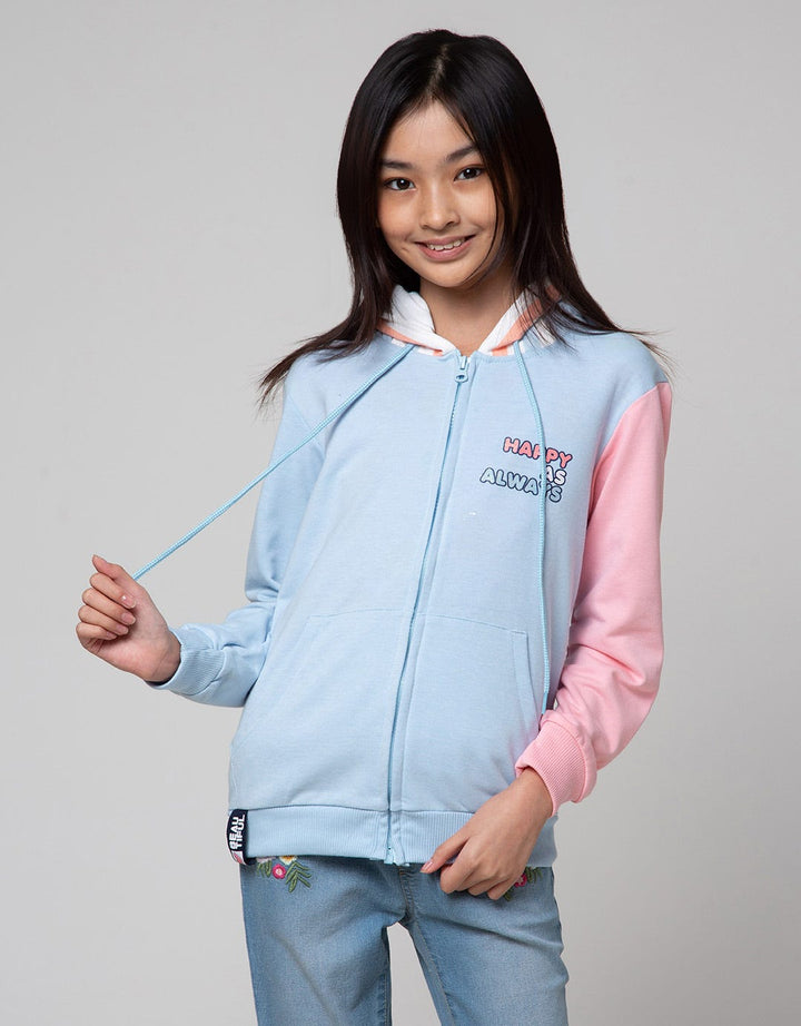 Nevada Sport Jacket Hoodie Print Happy As Always