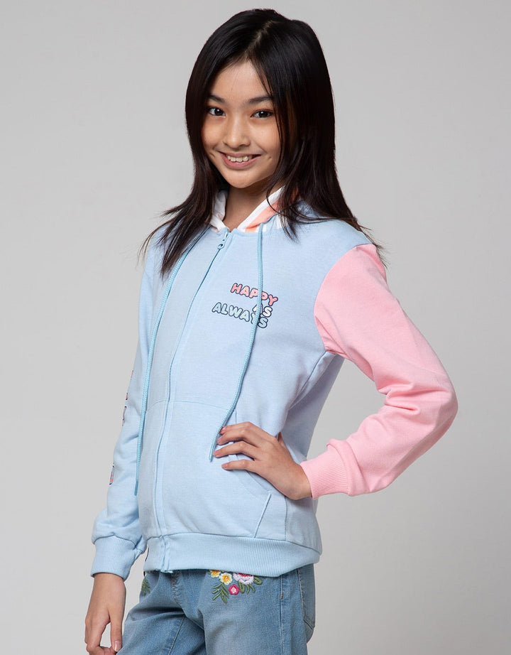 Nevada Sport Jacket Hoodie Print Happy As Always