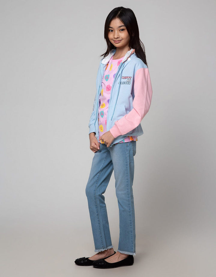 Nevada Sport Jacket Hoodie Print Happy As Always