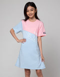 Nevada Sport Midi Dress Asimetris Print Girl Rules