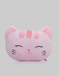 Little M Cushion Kepala Thunvie Cat Pinky