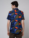 Walrus Leave Abstract Kemeja Print Pria