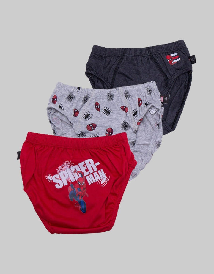 Marvel Underwear Pack Of 3 Spiderman
