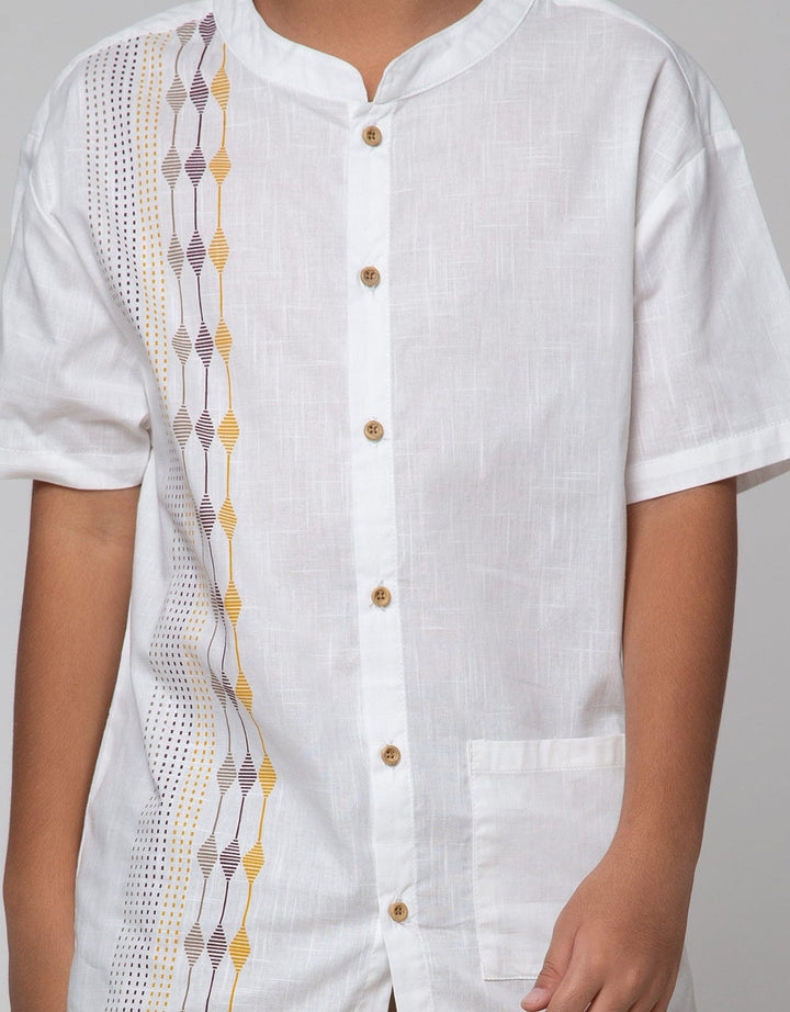 Aero Set Short Sleeve Bamus List Samping