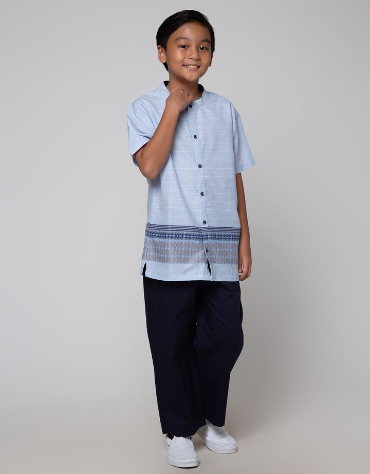 Aero Set Short Sleeve Bamus Garis List Bawah