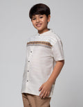 Aero Set Short Sleeve Bamus Garis List Atas