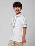 Aero Set Short Sleeve Sablon White