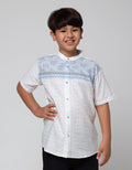 Aero Short Sleeve Set Bamus Slub Dot Splasy