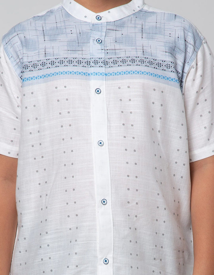 Aero Short Sleeve Set Bamus Slub Dot Splasy