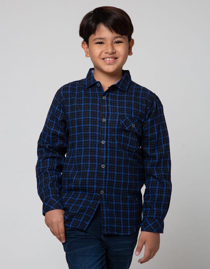 Aero Long Sleeve Pocket Shirt Flannel Squares