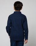 Aero Long Sleeve Pocket Shirt Flannel Squares